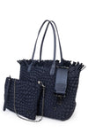 Vulcan Large Fringe Woven Tote