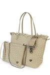 Vulcan Large Fringe Woven Tote