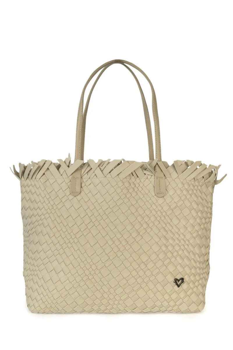 Vulcan Large Fringe Woven Tote