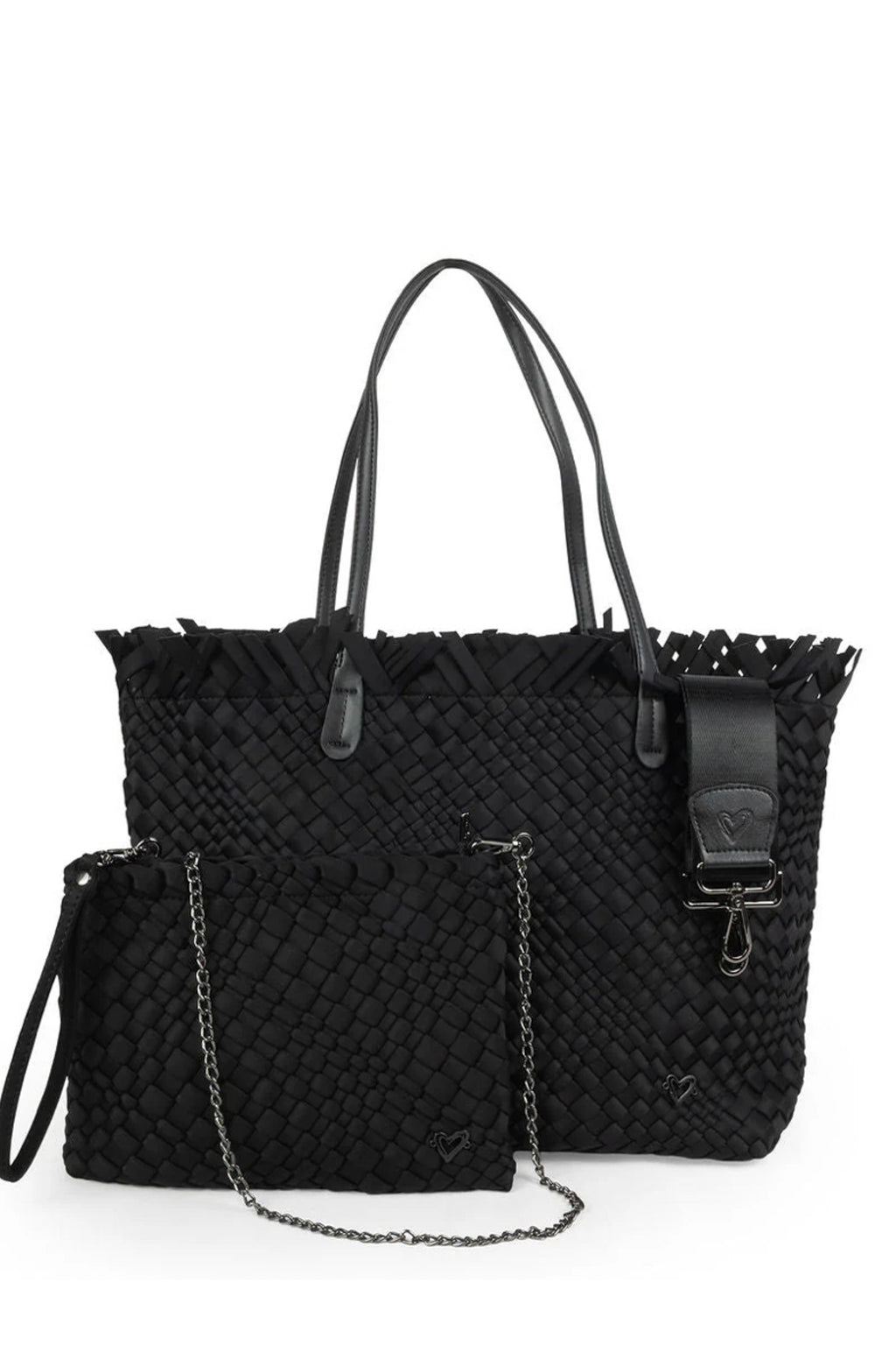 Vulcan Large Fringe Woven Tote