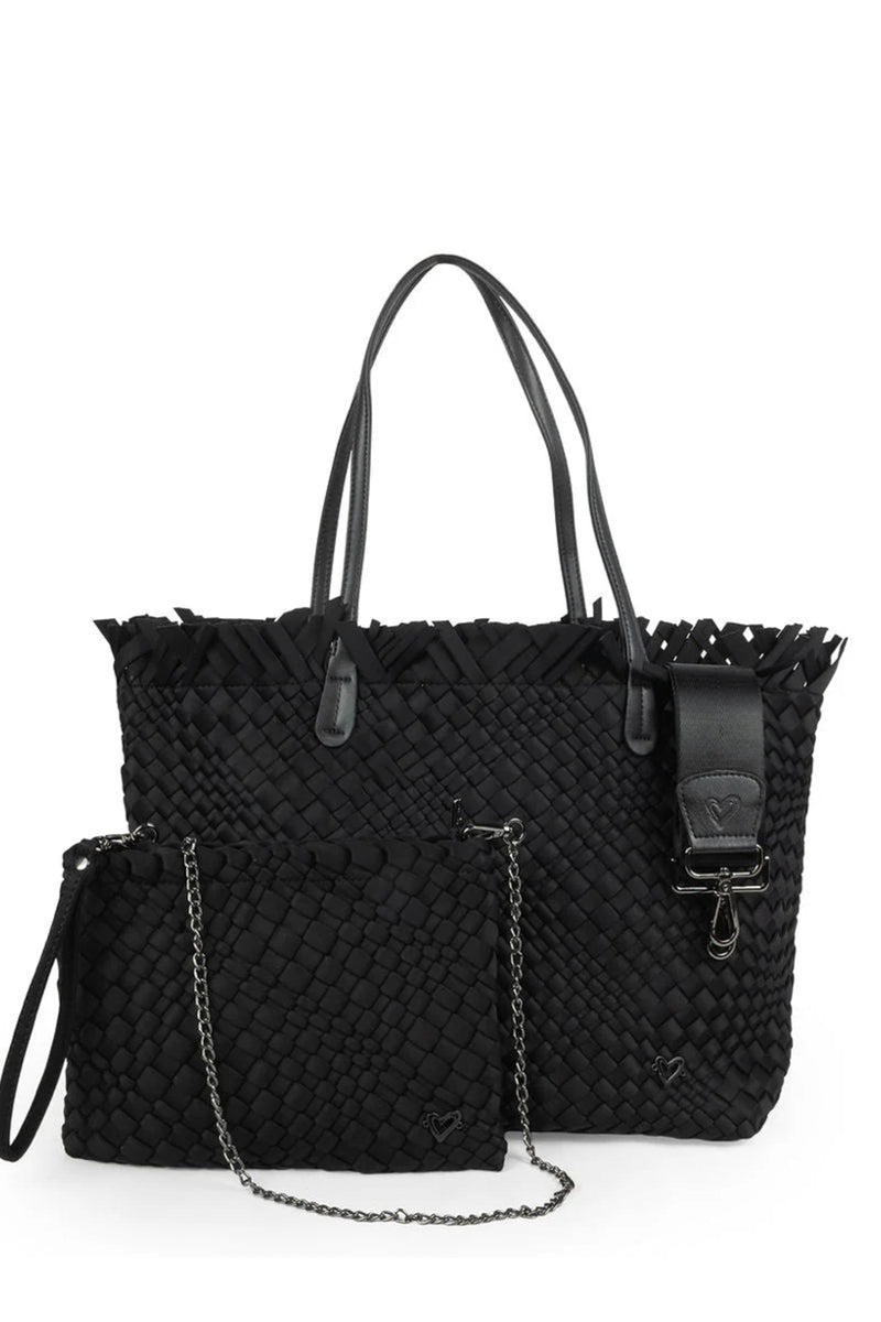 Vulcan Large Fringe Woven Tote