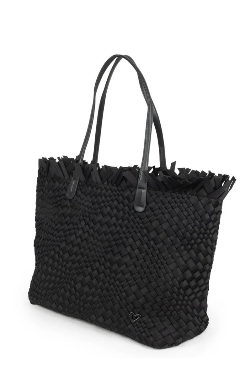 Vulcan Large Fringe Woven Tote