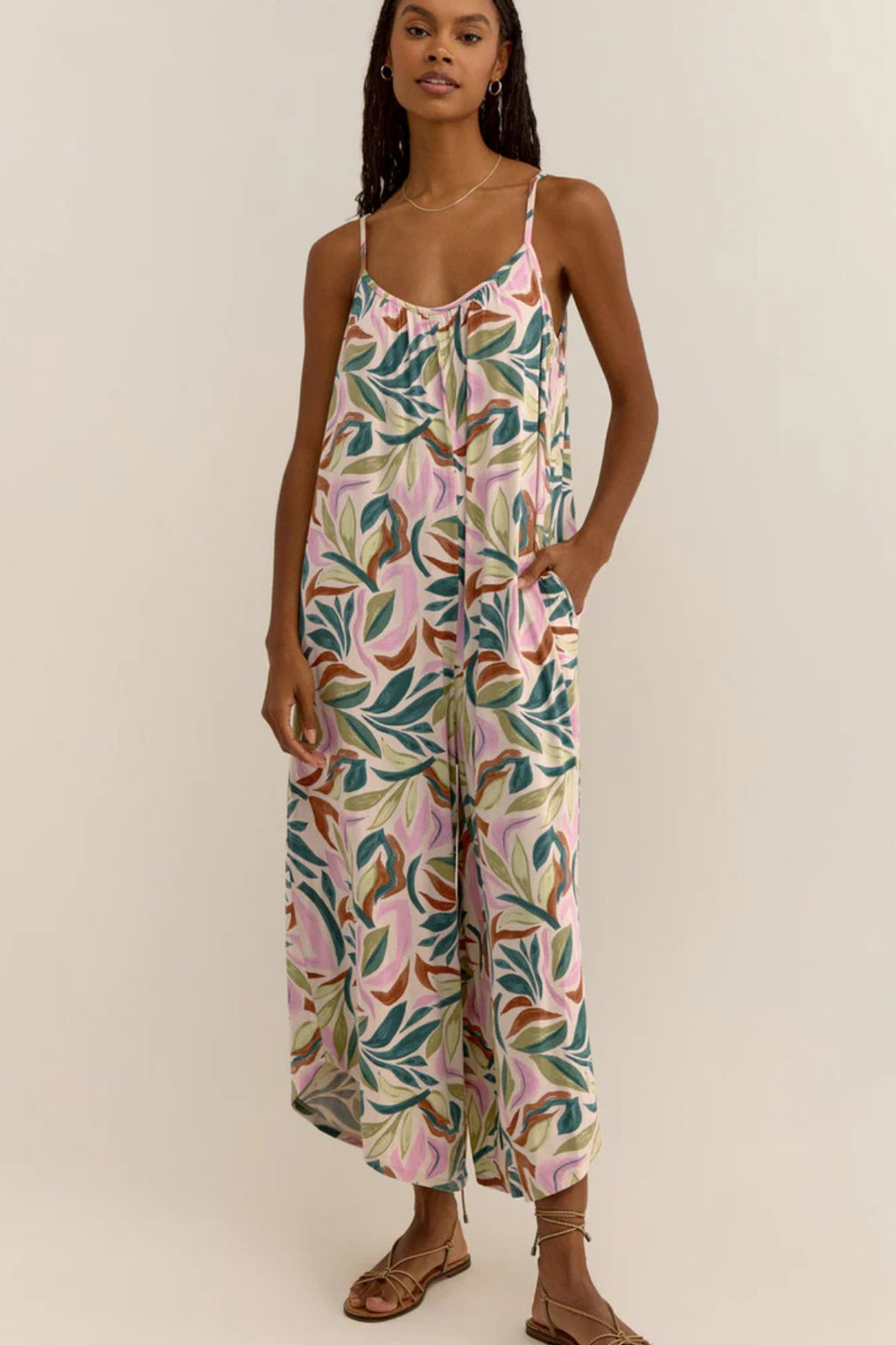 Safari Flared Jumpsuit