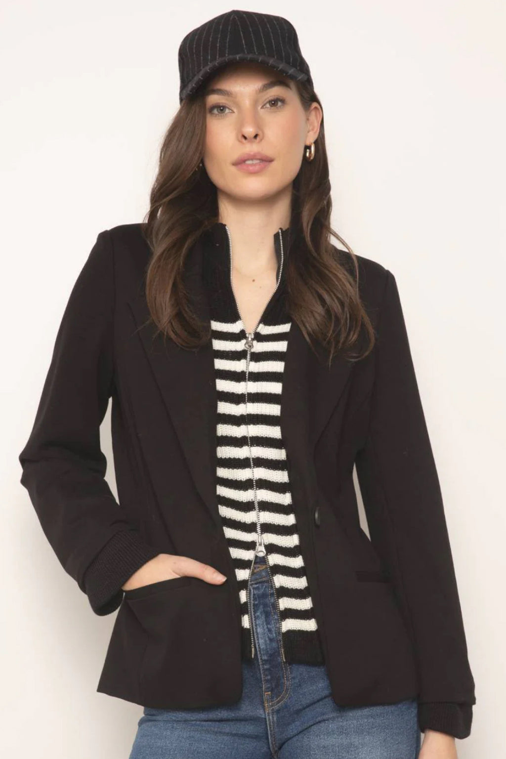 Avalon Turtleneck Dickie Blazer