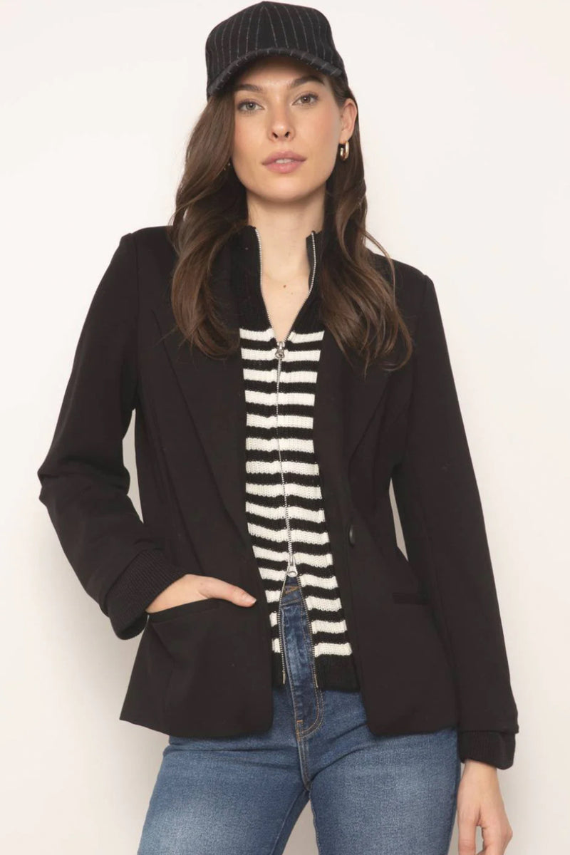 Avalon Turtleneck Dickie Blazer