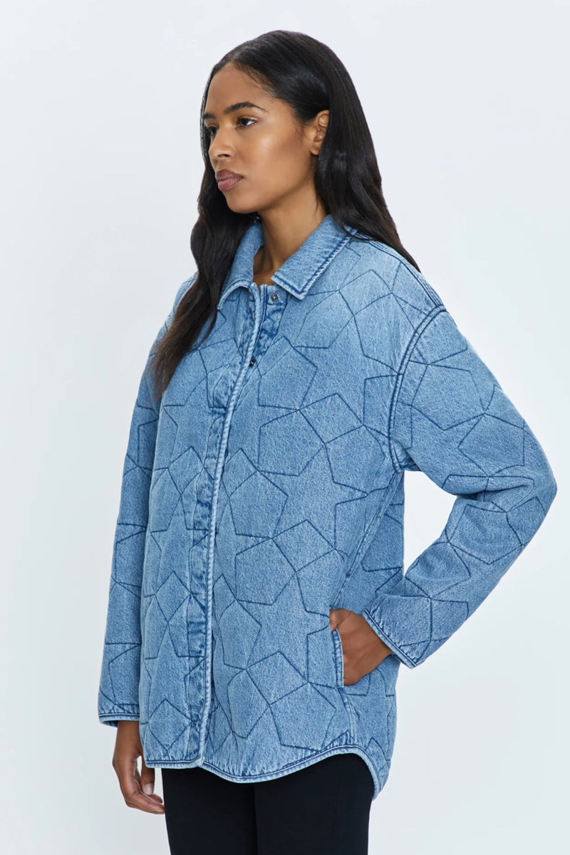 Alyssa Oversized Quilted Shacket