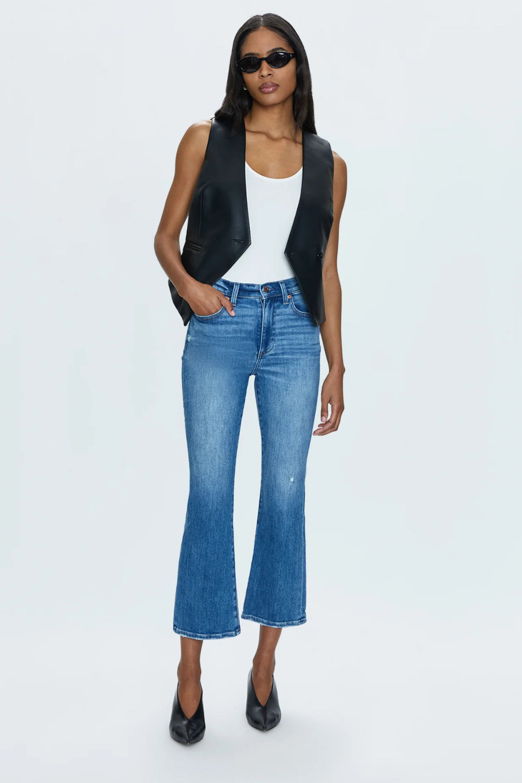 Lennon High Rise Crop Boot Pant