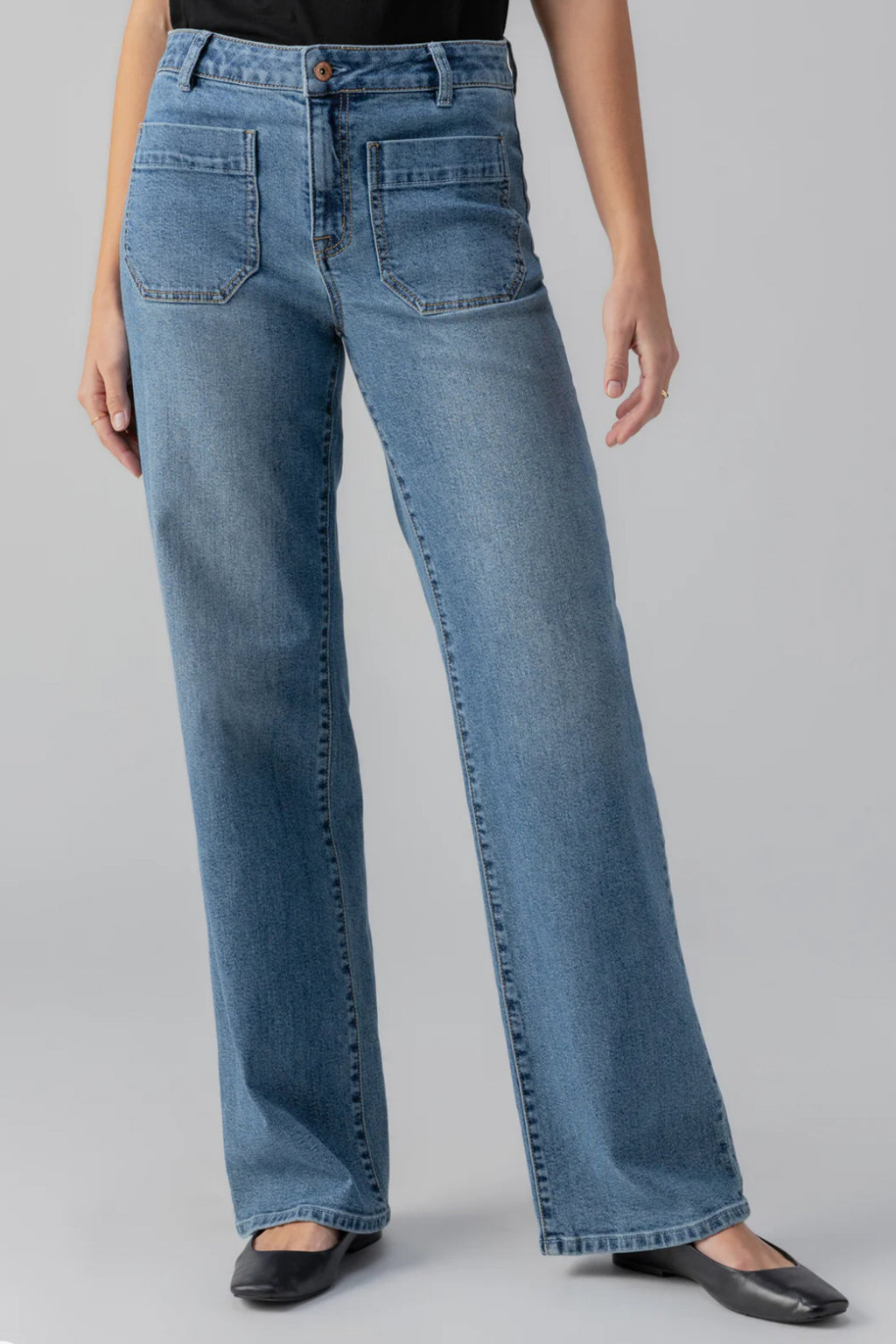 Marine Full Length Denim Pant