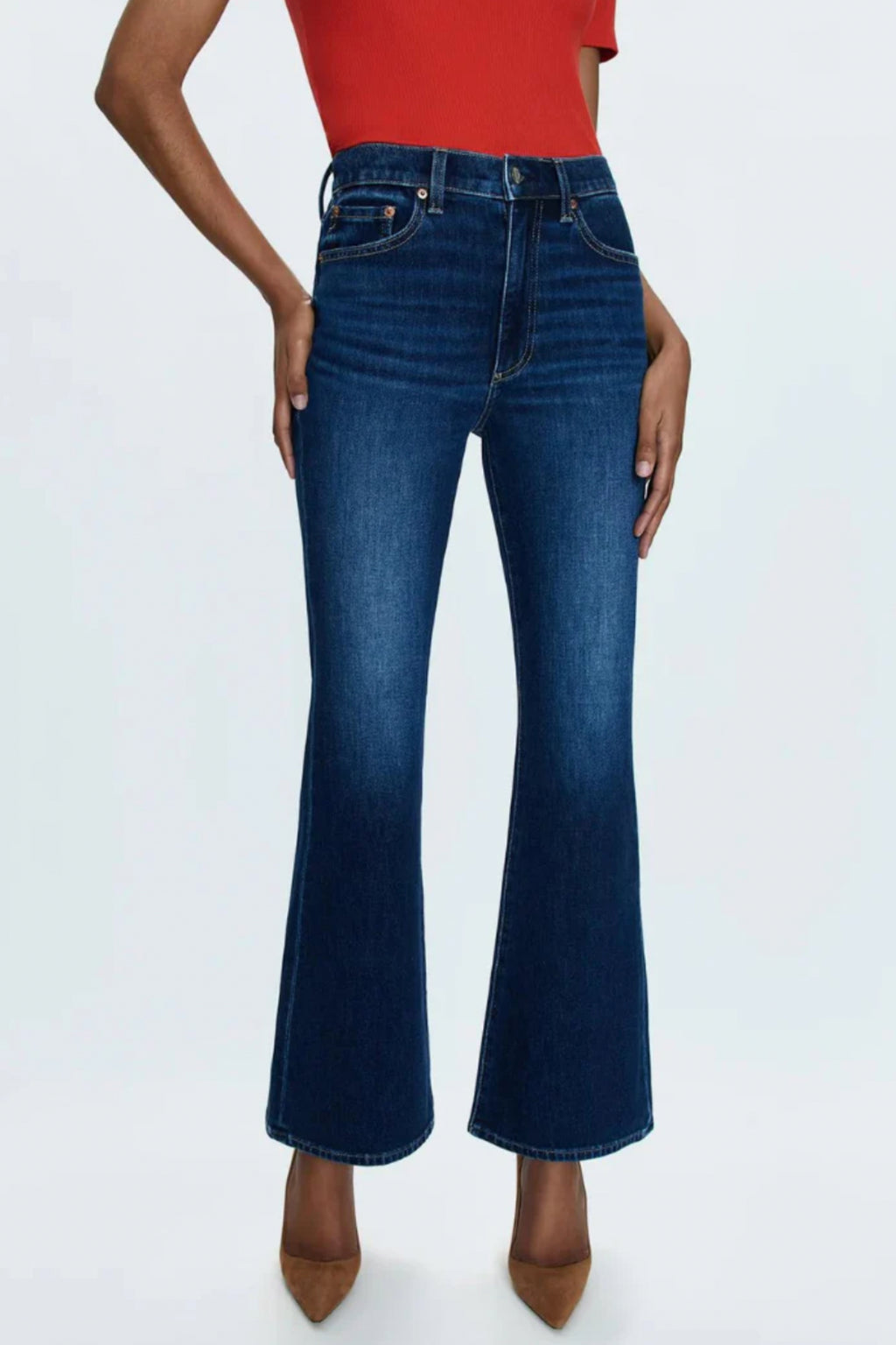 Lennon High Rise Crop Boot Pant