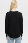 Ava Long Sleeve Mock Layer Tee