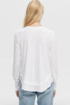 Ava Long Sleeve Mock Layer Tee