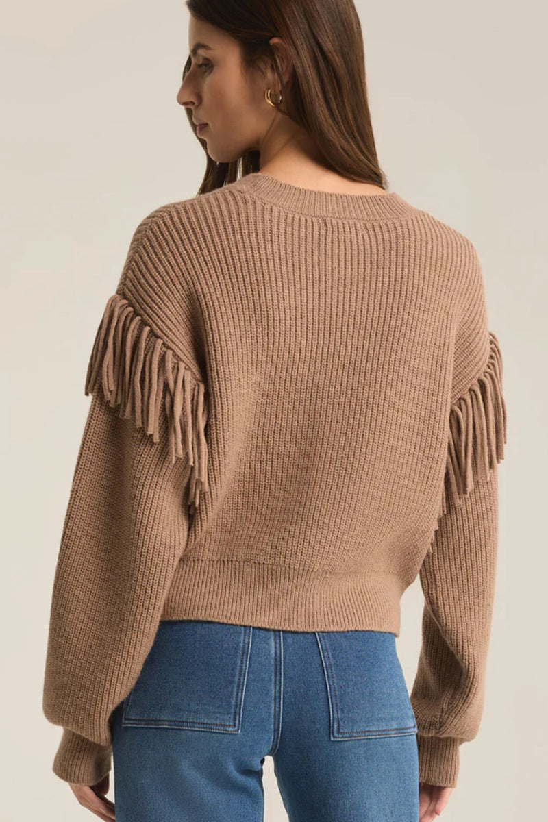 On The Fringe Sweater