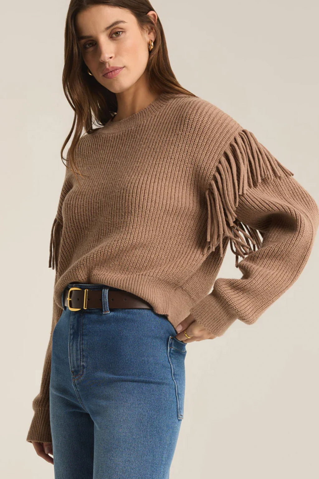 On The Fringe Sweater