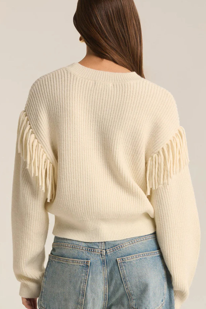 On The Fringe Sweater