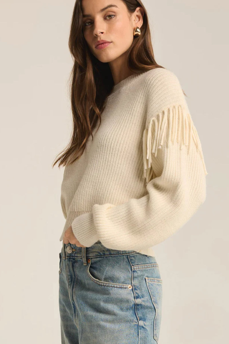 On The Fringe Sweater