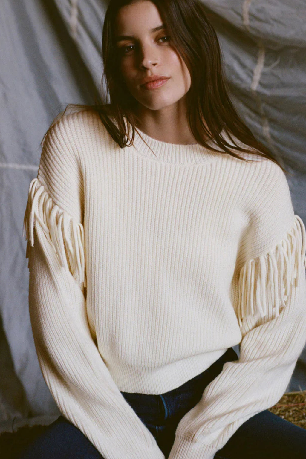 On The Fringe Sweater