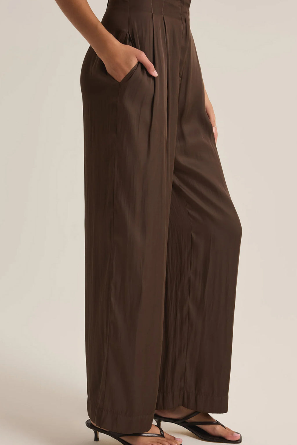 Lisse Wide Leg Pant