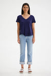 CHRLDR </br>Ava V-Neck Mock Layer Tee