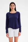 CHRLDR </br>Ava Long Sleeve Mock Layer Tee