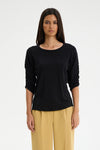CHRLDR </br>Kristina Ruched Sleeve T-shirt