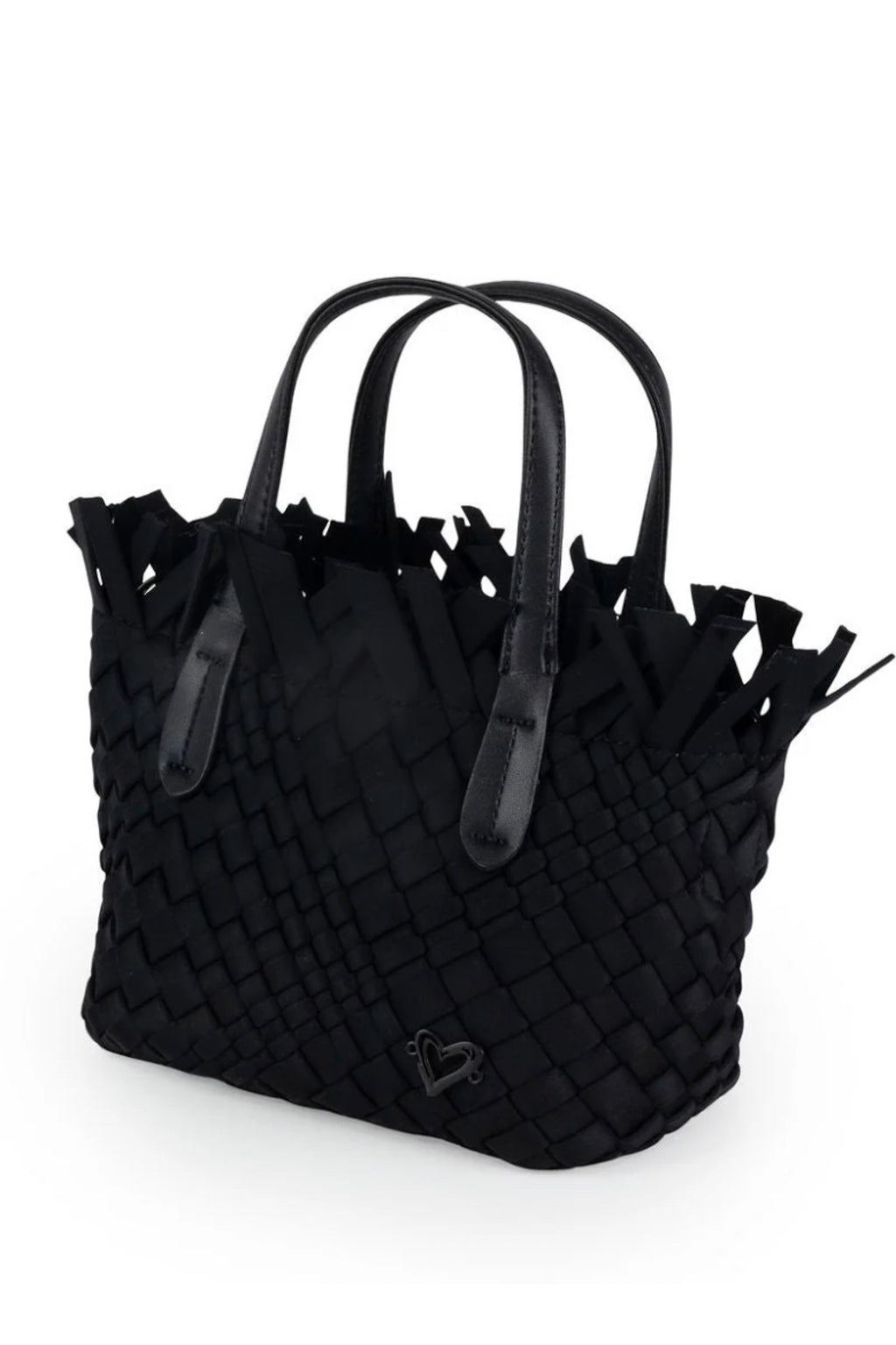 Barrie Tiny Fringe Woven Tote