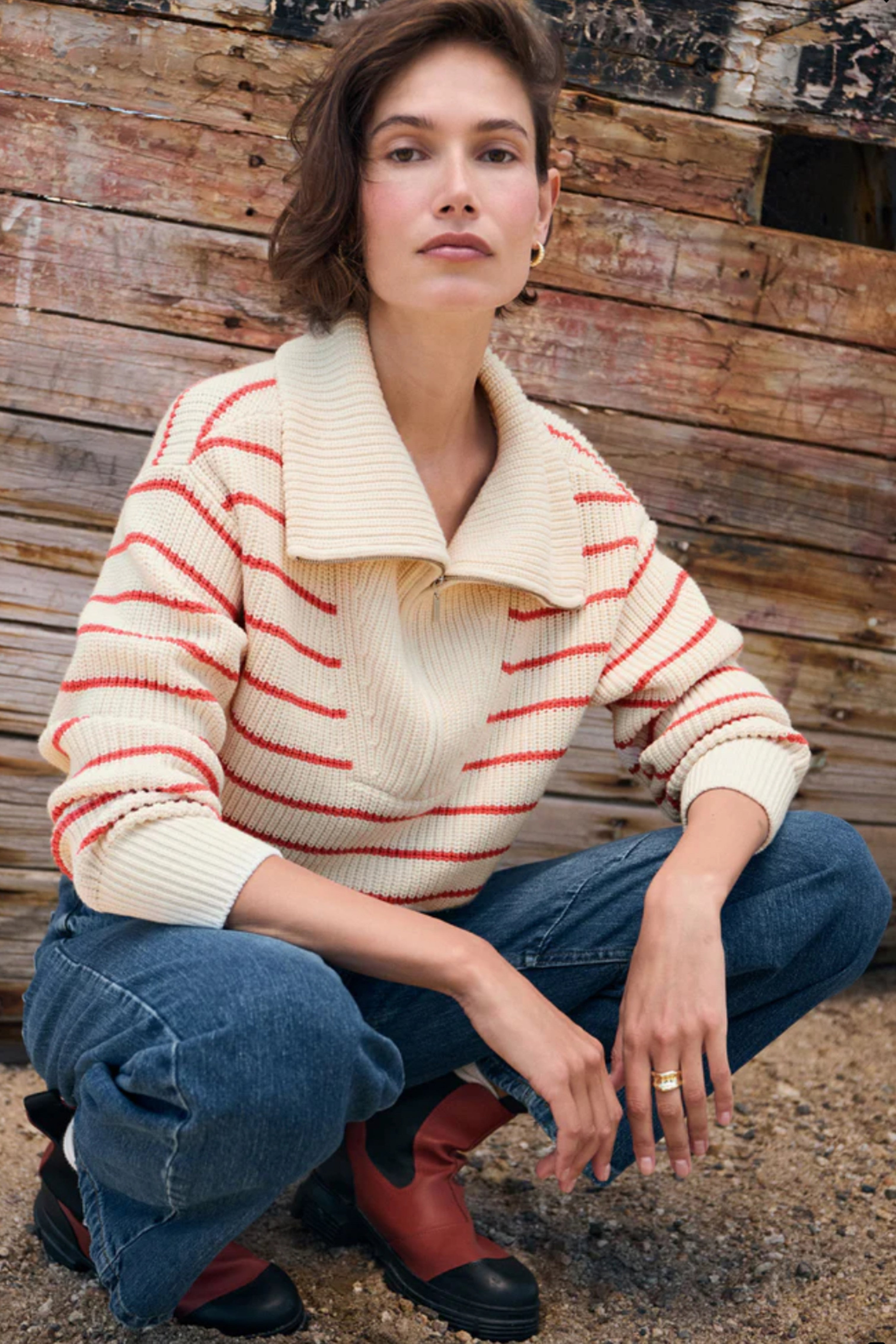 Villa Half Zip Sweater