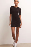 Z SUPPLY </br>Carolina Elbow Sleeve Mini Dress