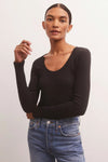 Z SUPPLY </br>Sirena Rib Long Sleeve Tee