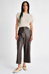 SPLENDID </br>Vegan Leather Ankle Trouser