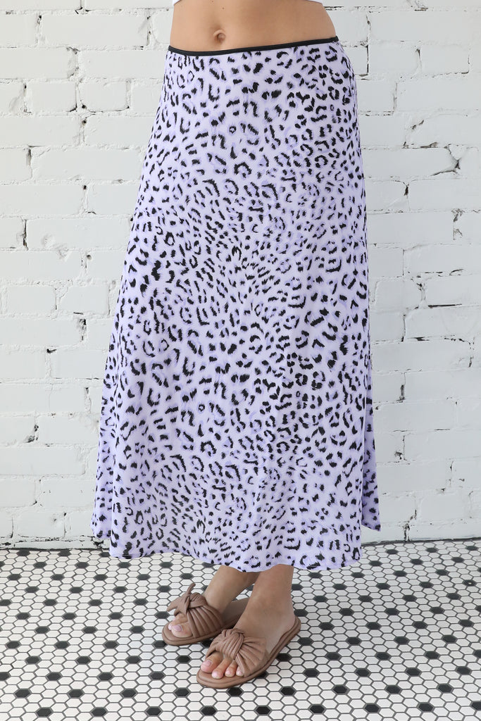AVERY RAYNE </br>Animal Print Skirt