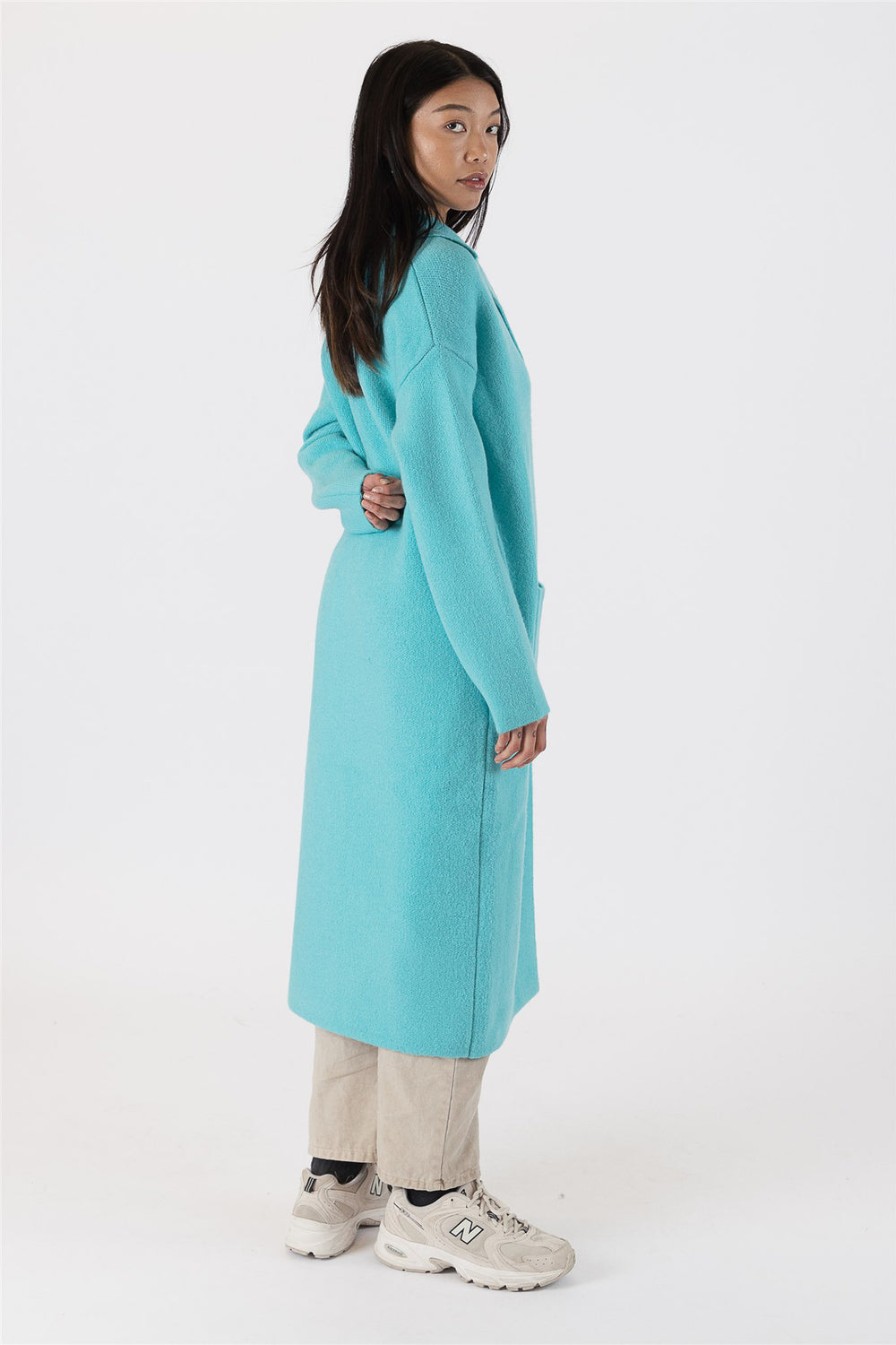 Lyla + Luxe Fiona Fitted Coat – honey