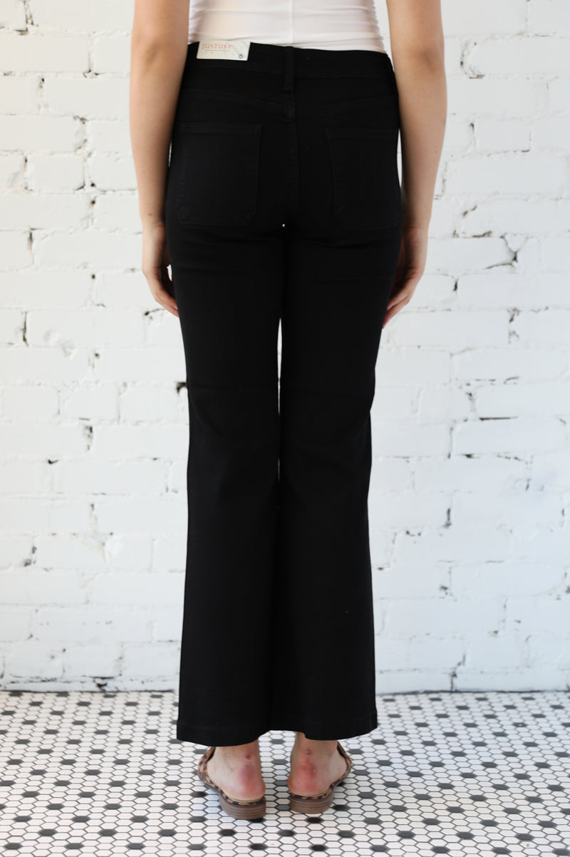 Mini Patch Pocket Flare