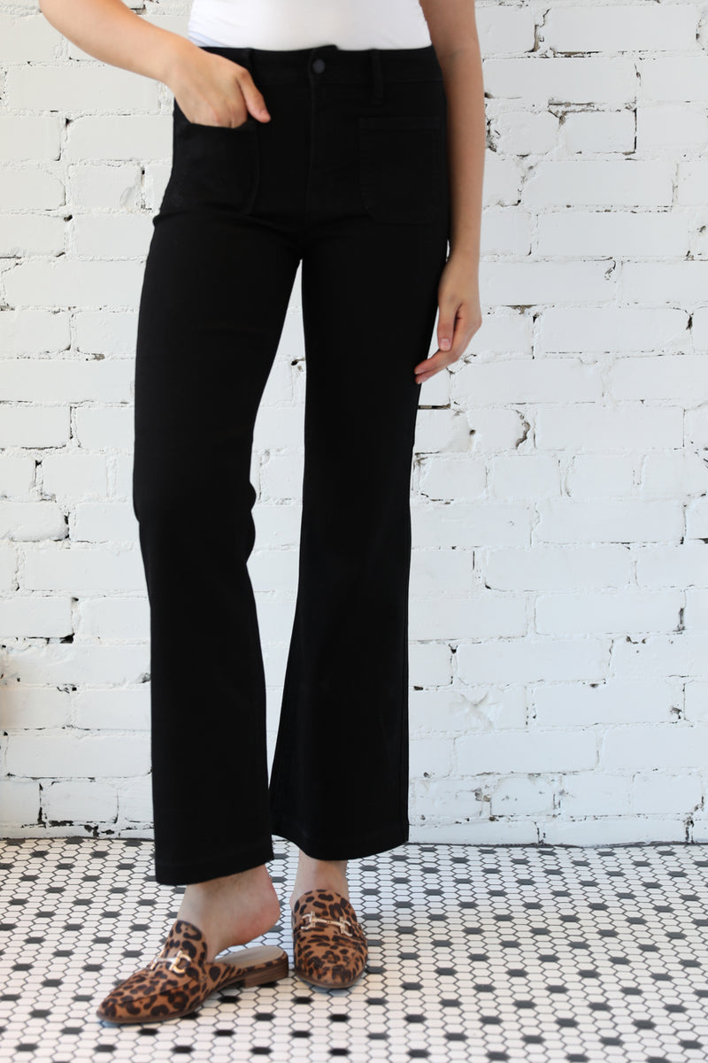 Mini Patch Pocket Flare