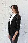 Rhinestone Detail Blazer