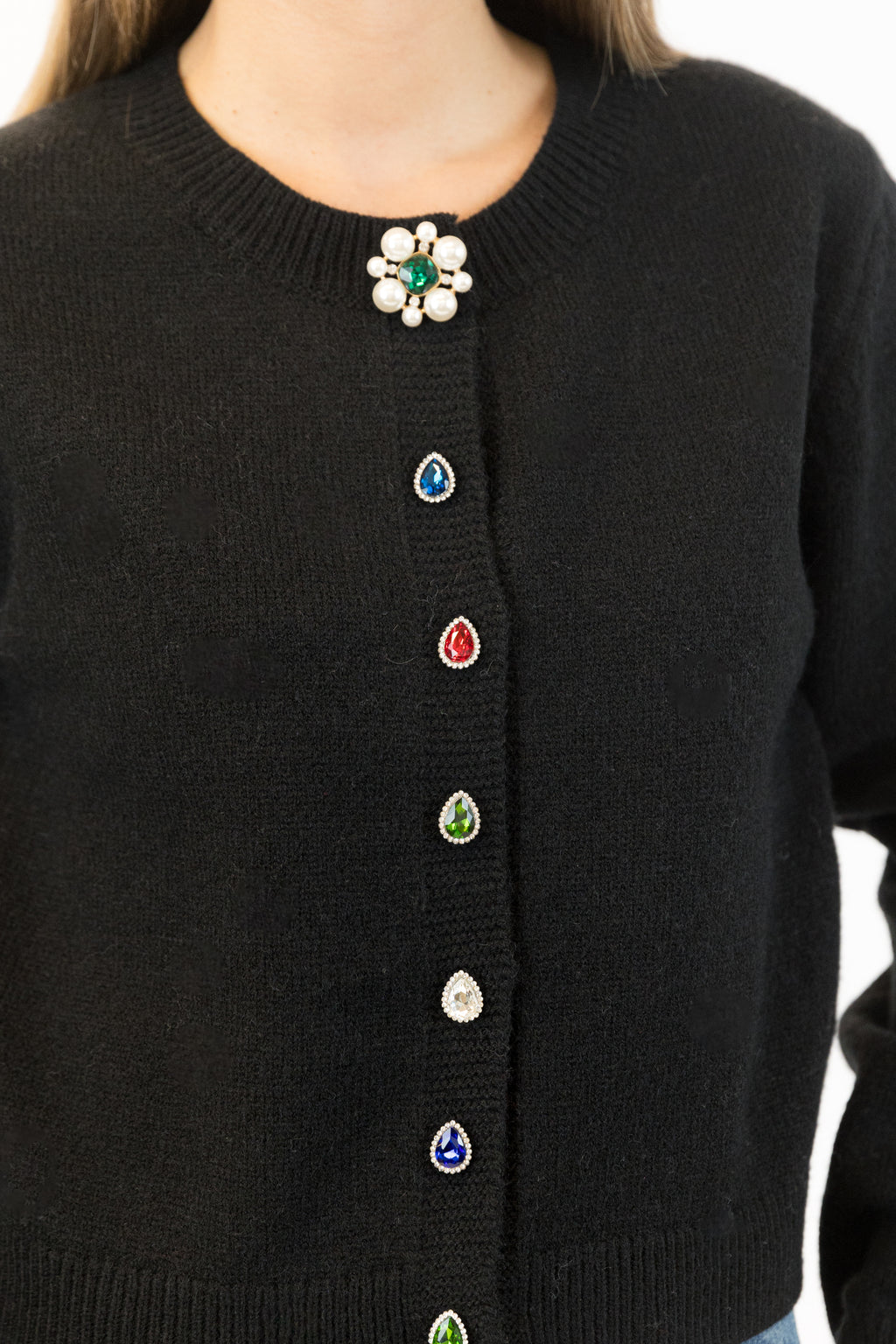Jude Crystal Cardigan