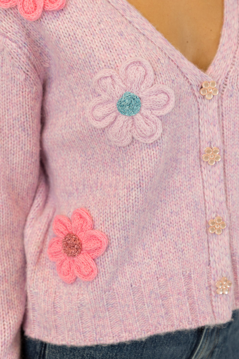 Kailie Flower Cardigan