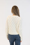 Lacey Eco Cardigan With Roses