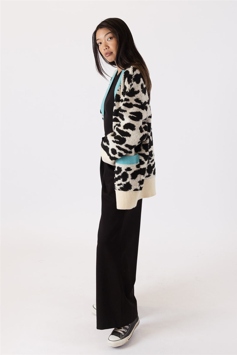 LYLA + LUXE </br>Leo Leopard Print Cardigan