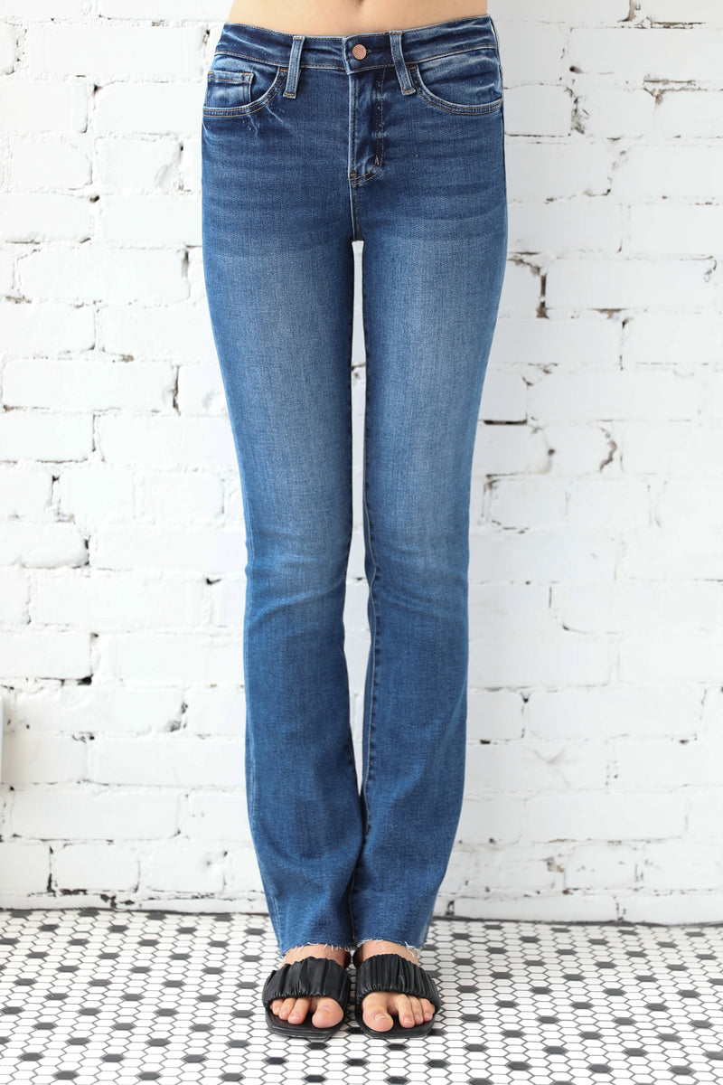 High Rise Slim Bootcut