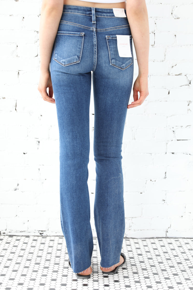 High Rise Slim Bootcut