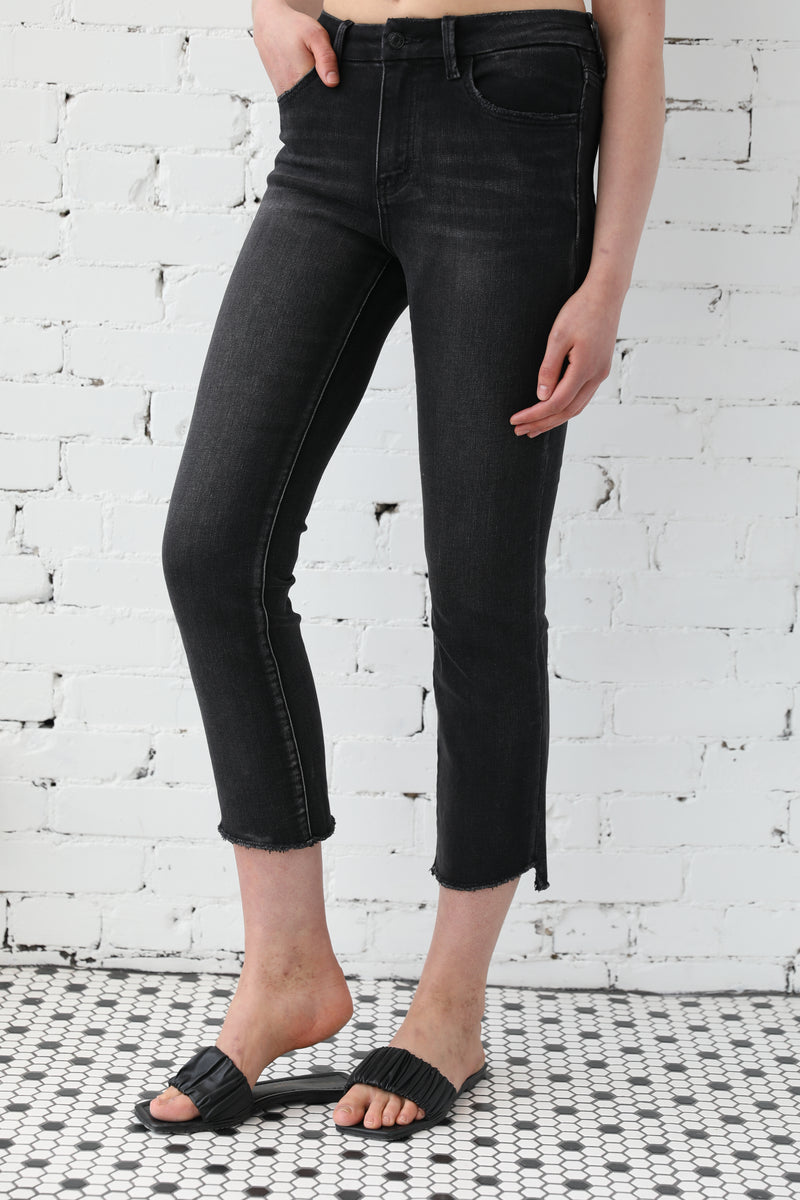 High Rise Slim Straight