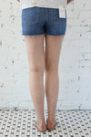 High Rise Drawstring Band Short
