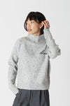 Macy Love Fleck Mockneck Knit