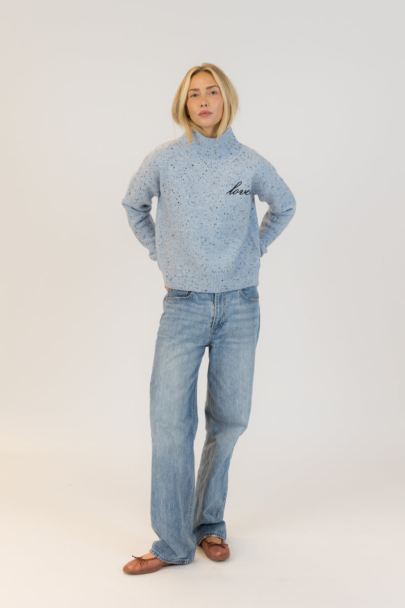 Macy Fleck Mockneck