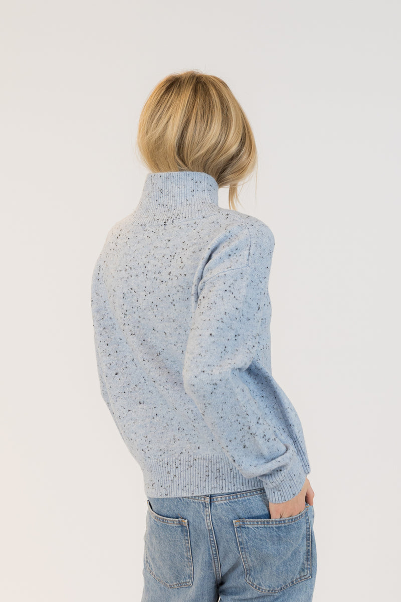Macy Fleck Mockneck