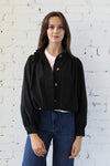 Short Balloon Trench Jacket