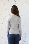 Meredith Long Sleeve Layered Top