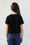 Essentials Bubble Hem Short Sleeve Tee