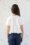 Essentials Bubble Hem Short Sleeve Tee
