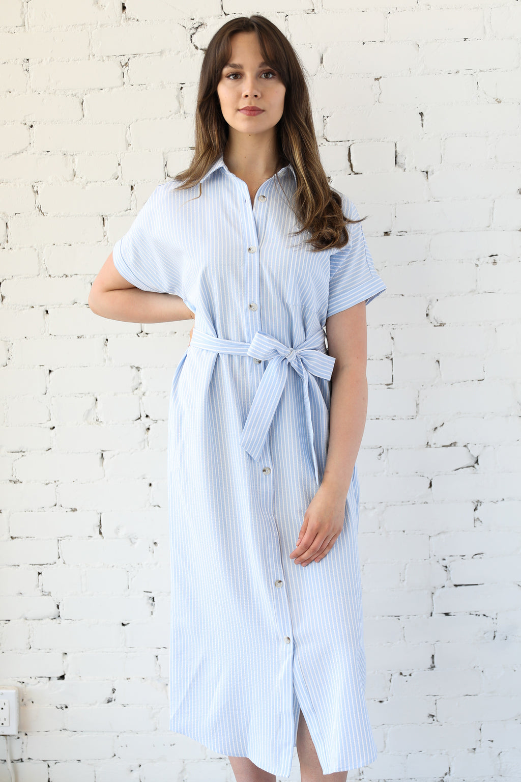 Stella Stripe Shirt Dress